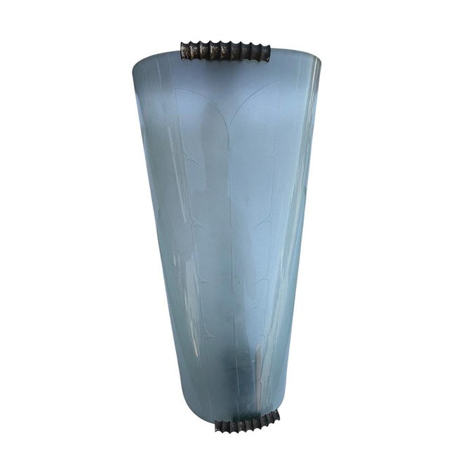 Vintage Wall Lamps by Pietro Chiesa for Fontana Arte, 1940, Set of 5 For Sale - Image 3 of 6