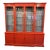 1920s Antique Glass Cabinet For Sale