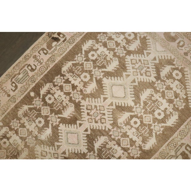 Textile Persian Malayer Vintage Wide Long Runner - 3'9" x 28'5" For Sale - Image 7 of 9