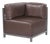 Axis Corner Chair Avanti Pecan Titanium Frame For Sale