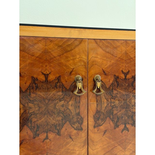 Art Deco Style Sideboard in Walnut Burl, 1940s For Sale - Image 17 of 18