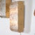 Wavy Textured Glass Sconces - A Pair For Sale In New York - Image 6 of 9