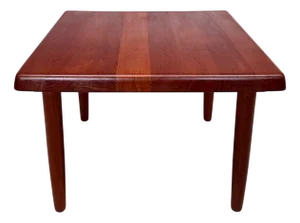 Square Coffee Table in Teakwood by Niels Bach, Denmark, 1960s