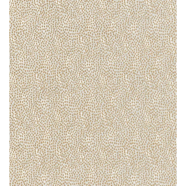 The House of Scalamandré Flurry Fabric, Caribou For Sale