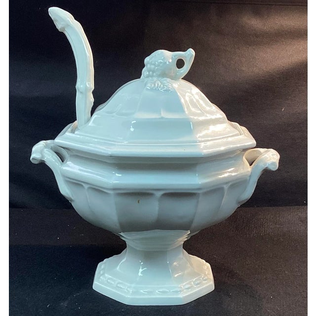 Red Cliff Soup Tureen With Ladle and Lid For Sale - Image 11 of 12