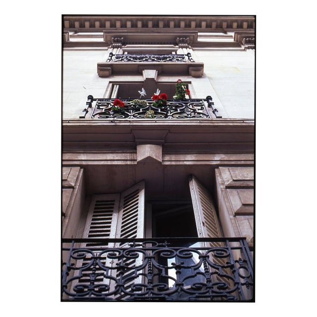 Paul Cooklin, Balcony Facade, Paris, France, Edition of 50 For Sale