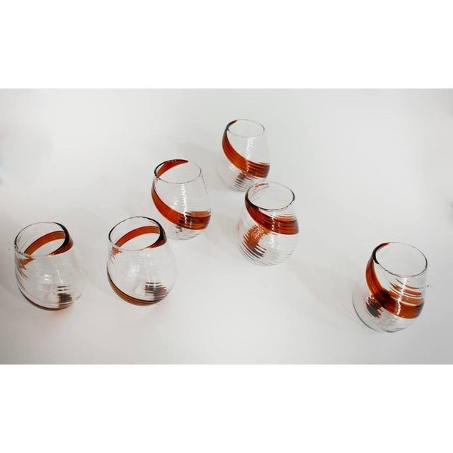 Italian Whiskey Drinking Glasses by Maryana Iskra, Set of 6 For Sale - Image 12 of 16