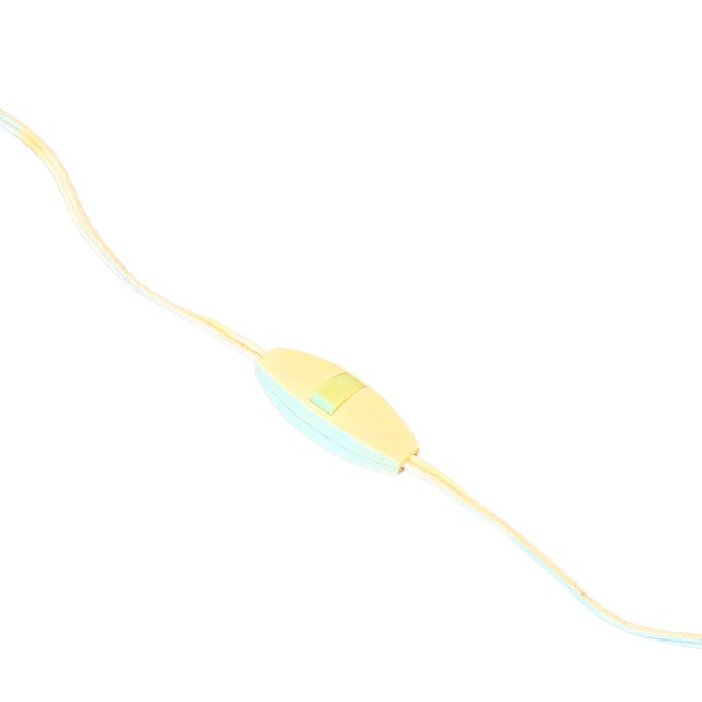 Mid-Century Modern Mid-Century French Pink Opaline Glass Table Lamp with Pied de Douche Base, 1950s For Sale - Image 3 of 6