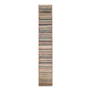 Galerie Shabab Collection Mid-20th Century Handmade Turkish Anatolian Modern Style Runner For Sale