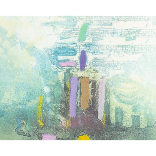 “Printemps” Abstract Etching by Nissan Engel For Sale In Indianapolis - Image 6 of 8