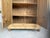 Biedermeier Farmhouse Natural Wood Cupboard in Softwood For Sale - Image 12 of 14