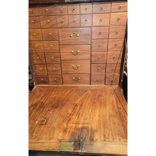 We came across this magnificent desk a few years ago and couldn't resist owning it for a while. The drop-down front...