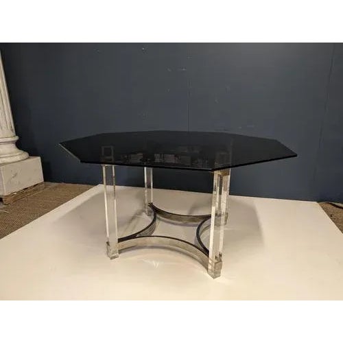 Italian Octagonal Dining Table by Alessandro Albrizzi For Sale - Image 4 of 7