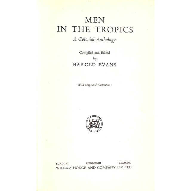 EVANS, Harold [380] pp. William Hodge and Company Limited 1949 8 3/4" x 5 7/8" Jacket design by William McLaren