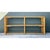 Vintage Trellis Rattan and Glass Console Table For Sale - Image 12 of 12