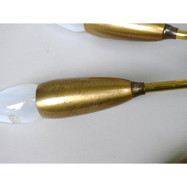 Vintage Wall Lights in Brass, 1950s, Set of 2 For Sale - Image 17 of 18