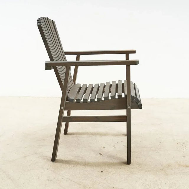 Armchair Height: 62 Width: 63 Depth: 55 This piece is attributed to the mentioned designer/maker. It has no attribution...