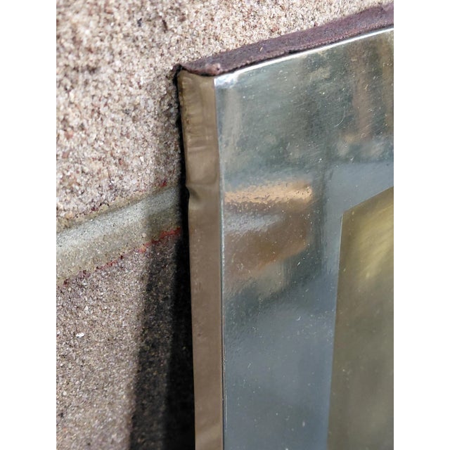 Framed Signed J. Akston "Moon Madness, 1974" Enamel and Acrylic on Masonite For Sale - Image 11 of 12