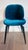 2010s Attributed Gubi Velvet Beetle Chairs With Black Oak Legs- Set of 6 For Sale - Image 5 of 8