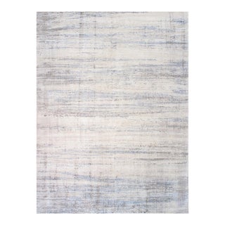 Pasargad Home Modern Silver Area Rug-10' 0" X 14' 0" For Sale