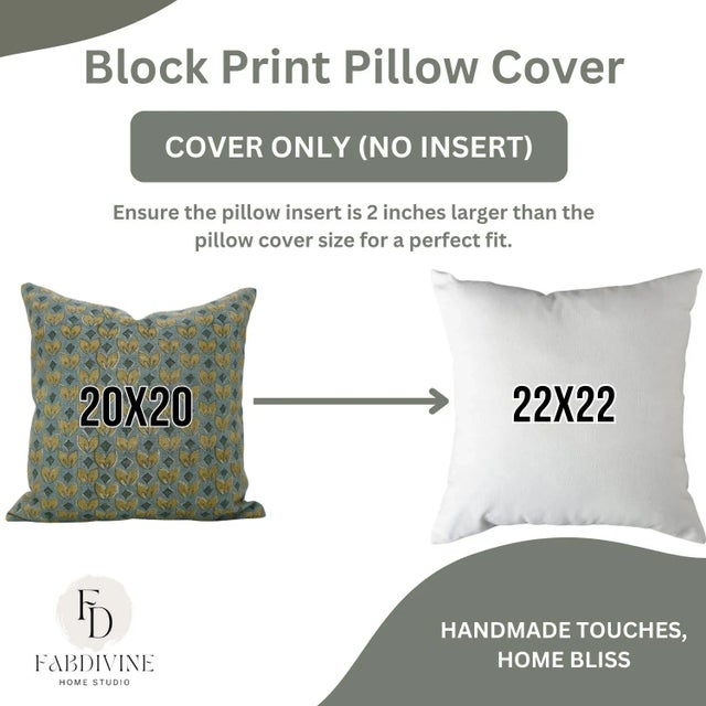 Not Yet Made - Made To Order Fabdivine Artisan Handcrafted Throw Pillow Cover Thick Linen 12x20 Inch- Titli For Sale - Image 5 of 5