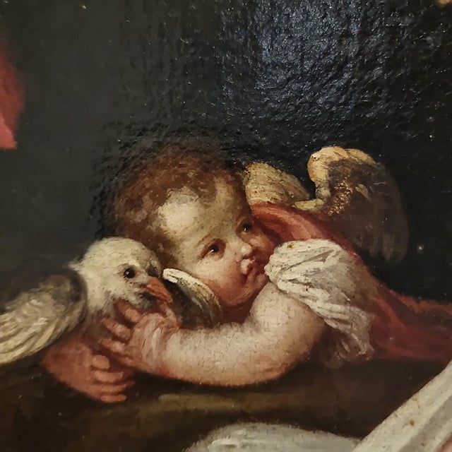 Alessandro Varotari, Nude Venus, 1620, Oil Painting on Canvas, Framed For Sale - Image 12 of 17