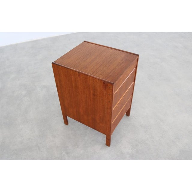 Mid-Century Modern Vintage Swedish Chest of Drawers in Teak, 1960s For Sale - Image 3 of 7