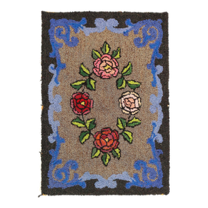 Pasargad DC Antique American Hooked Rug