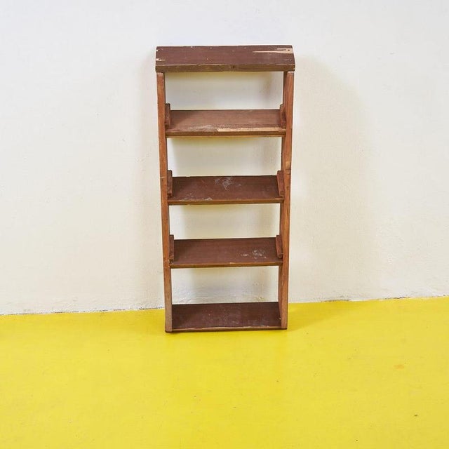Vintage Ladder in Wood For Sale - Image 4 of 4