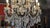Metal Antique Rococo Revival Chandelier, Metal & Crystal, France For Sale - Image 7 of 17