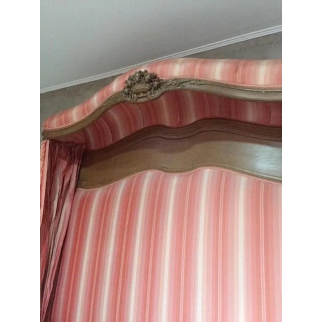 French Louis XVI Style Bed in Walnut, 1890s For Sale - Image 5 of 10