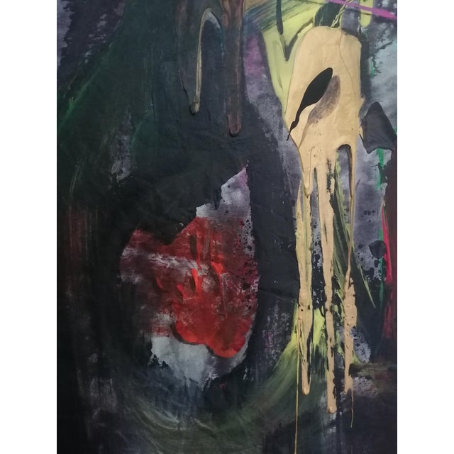 Stefano Mazzolini, 5-5-55, 2023, Acrylic & Oil on Canvas For Sale - Image 9 of 18