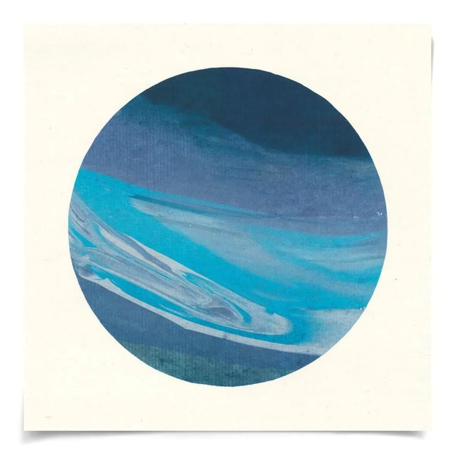 Contemporary Planetary Series, Small, Unframed Artwork - Set Of 8 For Sale - Image 3 of 10