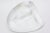 White Vintage 1960's White Resin and Plaster Face Wall Sculpture For Sale - Image 8 of 11
