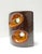 Brown Vintage Brown and Orange Glazed Ceramic Vase by Giovanni Bertoncello, 1970s For Sale - Image 8 of 8