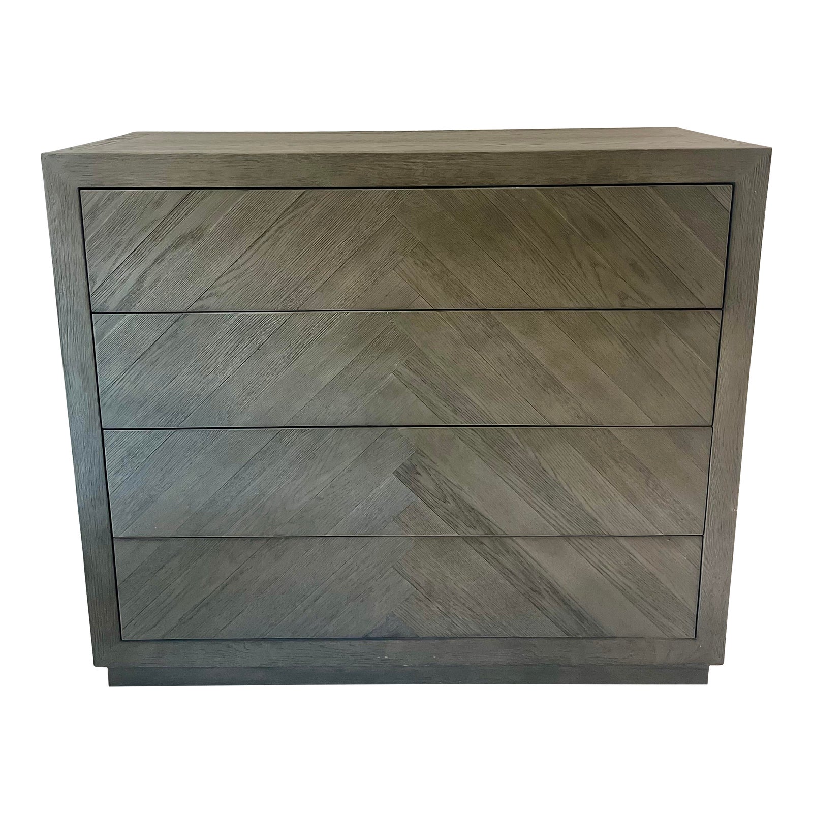 Restoration Hardware Herringbone 4Drawer Dresser Chairish