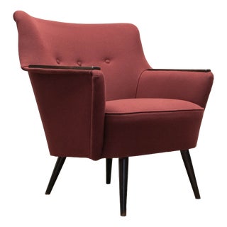 Danish Lounge Chair in Teak, 1950s For Sale