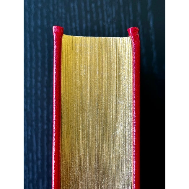 Animal Skin Picasso Leather-Bound and Gilded Book Autographed by Ariana Huffington For Sale - Image 7 of 12