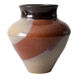 Vintage Studio Pottery Vase For Sale