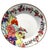 Traditional Late 20th Century Imperial Leaf Tobacco Leaf Salad Plate Floral Gold Trim China For Sale - Image 3 of 4