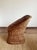 Mid-Century French Barrel Wicker Armchair in Woven Rattan and Willow, 1960s For Sale - Image 6 of 11