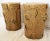 Quirky pair of vintage faux bois stools or side tables. These are designed with the artistic imitation of wood to look...
