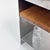 Matted Aluminium and Oak Wood Side Table by case studios For Sale - Image 10 of 12