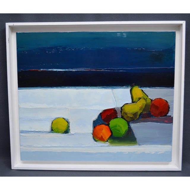 Michel Petiot, Known as Micha "The Fruits" (1989) Canvas, Signed For Sale - Image 12 of 12