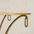 French Gilt Iron Cocktail Table with Églomisé Glass Top, 1940s For Sale - Image 10 of 11