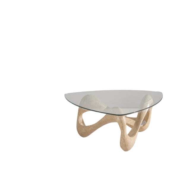 Coffee Table with Black Granite Stone Plate and Chrome-Plated Round Tube Legs by Peter Draenert for Draenert For Sale - Image 4 of 4