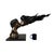 Modern Romantic Bronze Sculpture of Two Lovers Kissing – Modern Surrealist Bust – 34” Long For Sale - Image 3 of 12