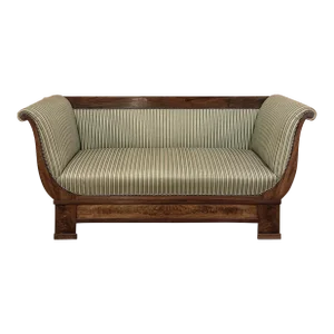 19th Century French Charles X Mahogany Sofa