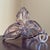 Glass Vintage Murano Hand-Blown Italian Art Glass Flower Sculpture For Sale - Image 7 of 17