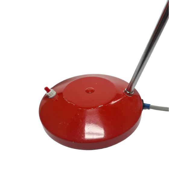 The table lamp was produced in Czechoslovakia by the Lidokov company in the 70s. It is made in the style of Mid-cent. It...